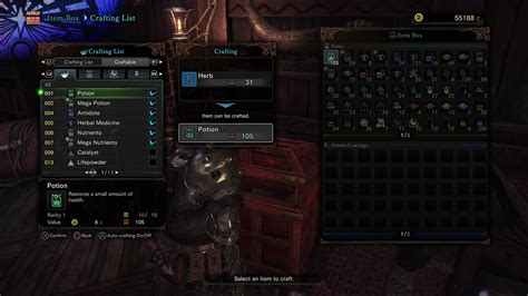 Monster Hunter: World guide: Item management, item .